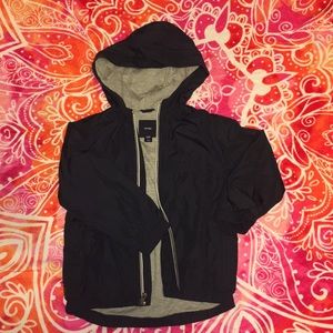 Childrens rain jacket full zip